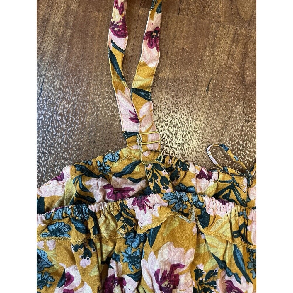 NATURAL LIFE Floral Mini Dress - Yellow and Blue - Picture 7 of 7